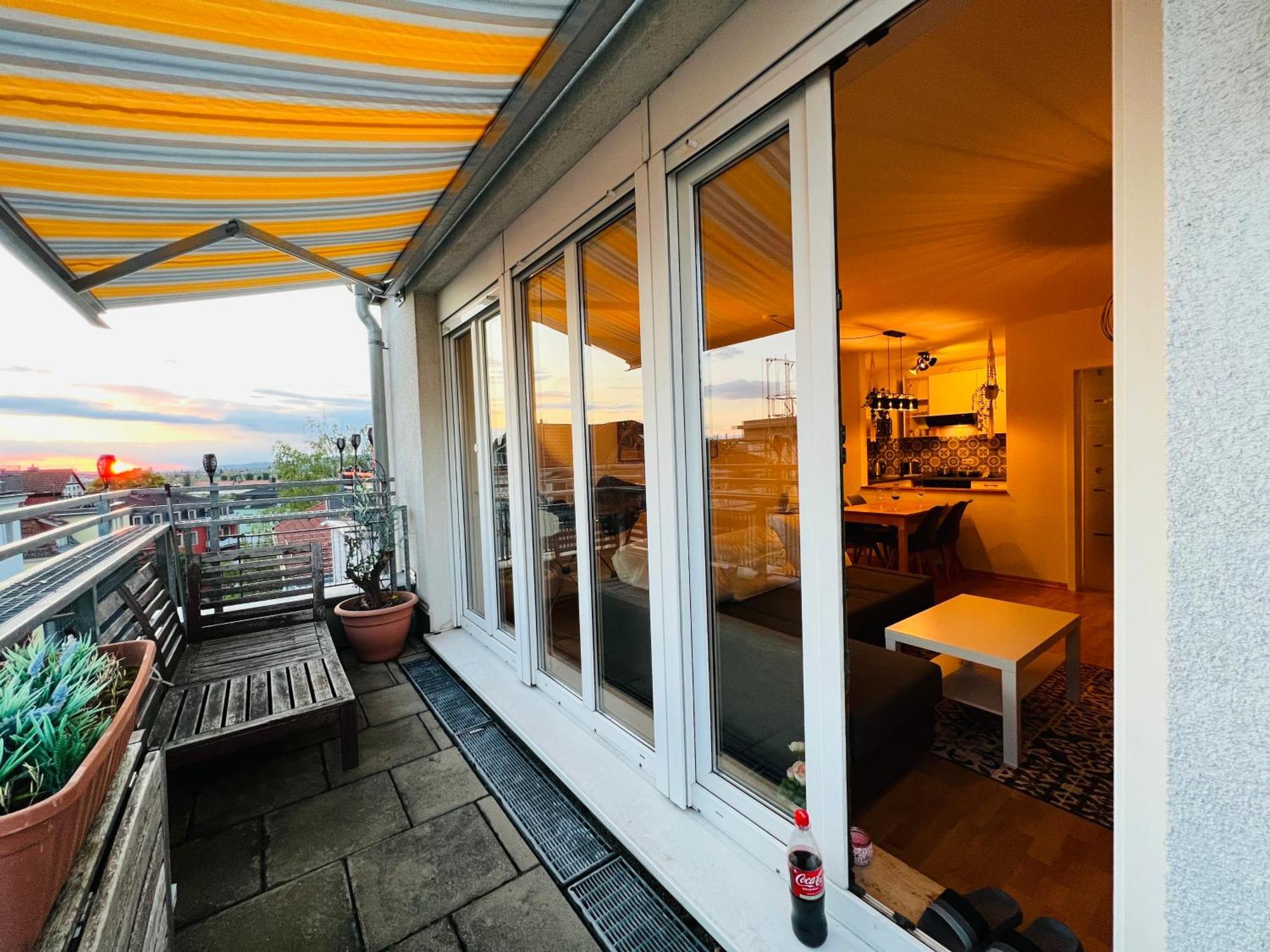 Stariva - Terrasse Ueber Dresden - Kaffeemachine - Netflix - Playstation - Brettspiele Apartment Bagian luar foto